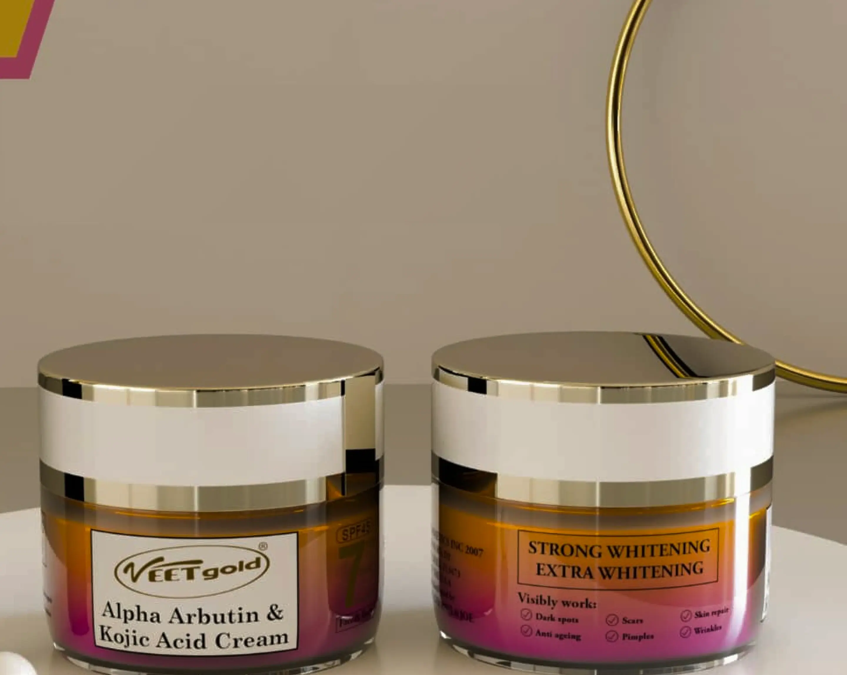 Kojic acid cream